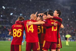 Roma-Slovan Bratislava 4:0, arriva la prima vittoria in Champions
